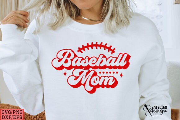 Baseball Mom T Shirt, SVG, PNG: A Versatile Design
