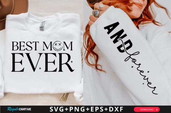 Best Mom Ever Sleeve Svg Design Review