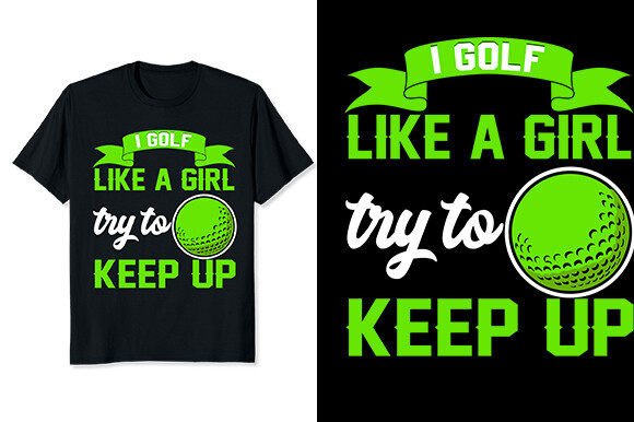 Embroidery Review: I Golf Like a Girl Try to Keep Up