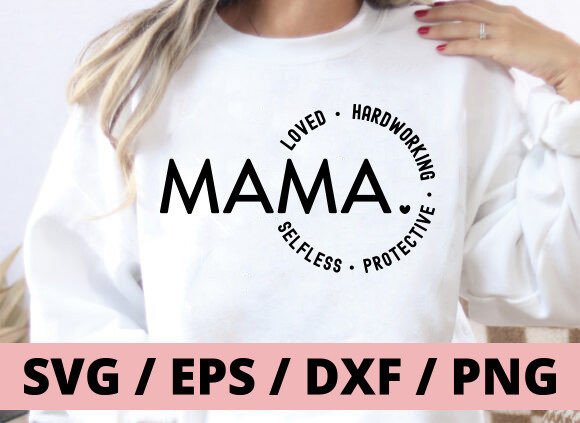 Mama Love Mom Mothers Day SVG PNG Review