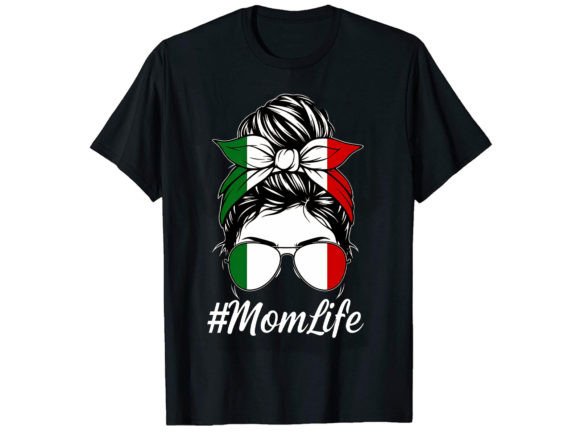 Mom Life T-Shirt Design: A Versatile Graphic for Embroiderers