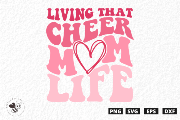 Review: Living That Cheer Mom Life Wavy SVG