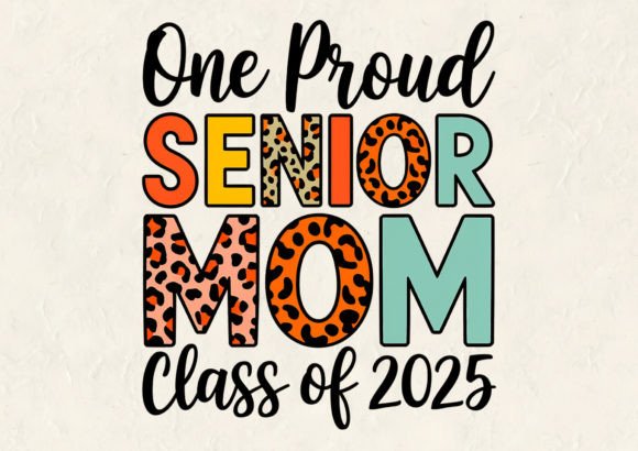 Review of One Proud Senior Mom T-Shirt Design