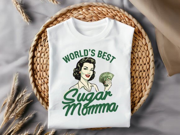 World's Best Sugar Mamma T-Shirt Design
